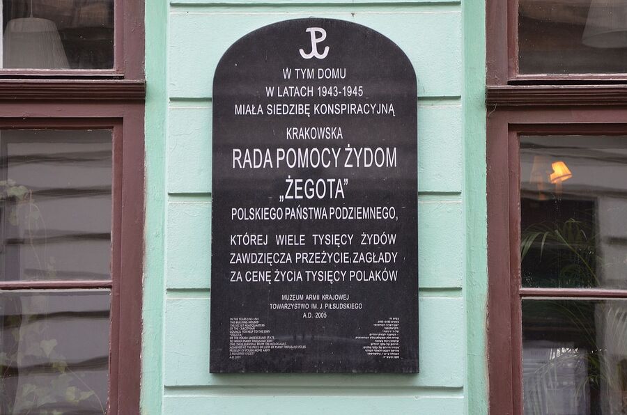 Kraków. Narodowy Dzień Pamięci Polaków ratujących Żydów pod okupacją niemiecką. Fot. Janusz Ślęzak (IPN)