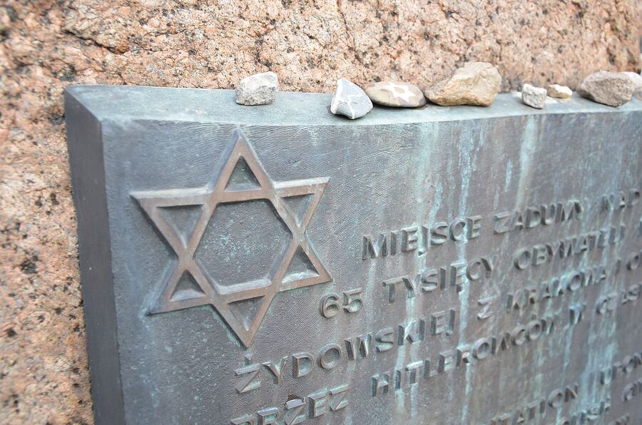 Kraków. Narodowy Dzień Pamięci Polaków ratujących Żydów pod okupacją niemiecką. Fot. Janusz Ślęzak (IPN)