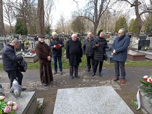Na cmentarzu Rakowickim IPN odnowił nagrobek Jana Piskora, działacza WiN
