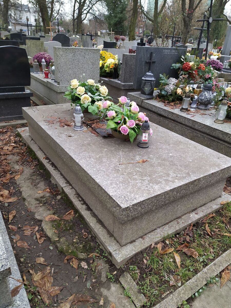 Grób przed remontem