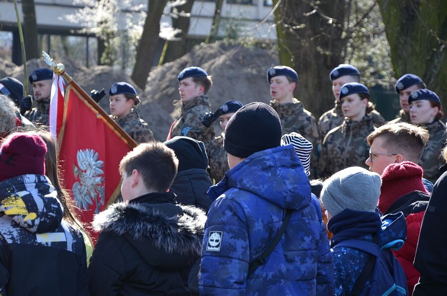 Uroczystość ku czci Zofii Kossak-Szczuckiej. Fot. Janusz Ślęzak (IPN)