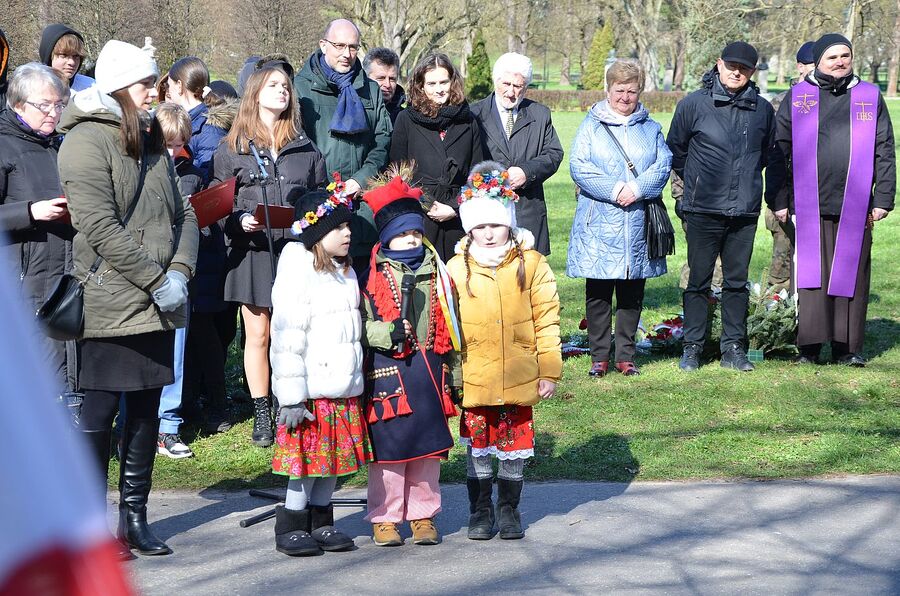 Uroczystość ku czci Zofii Kossak-Szczuckiej. Fot. Janusz Ślęzak (IPN)