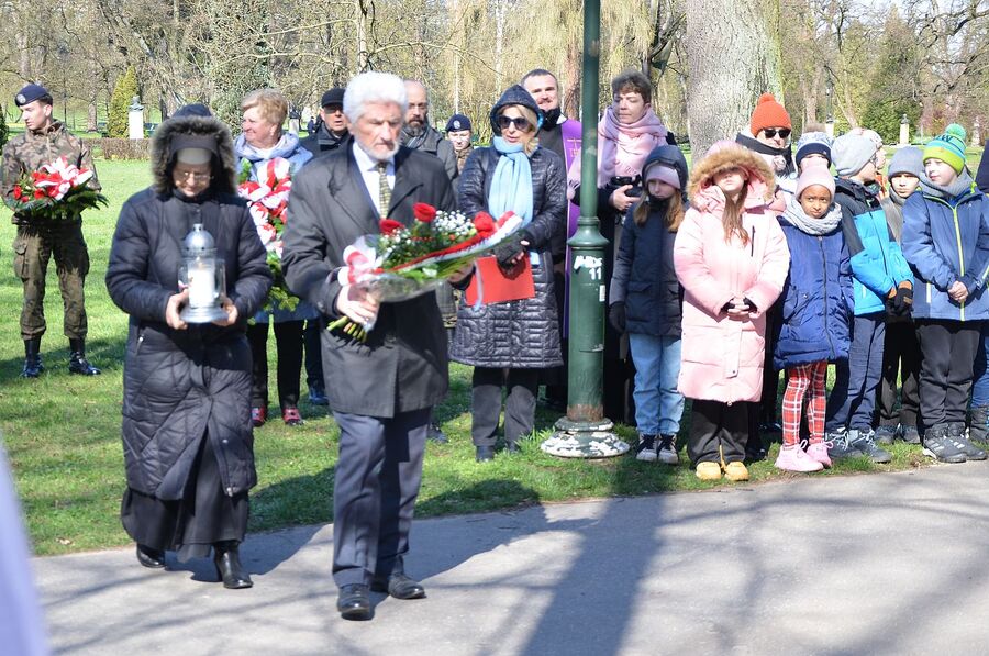 Uroczystość ku czci Zofii Kossak-Szczuckiej. Fot. Janusz Ślęzak (IPN)