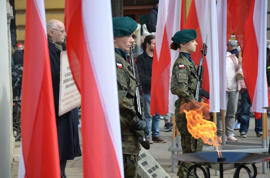 Dzień Pamięci Ofiar Zbrodni Katyńskiej. Fot. Janusz Ślęzak (IPN)