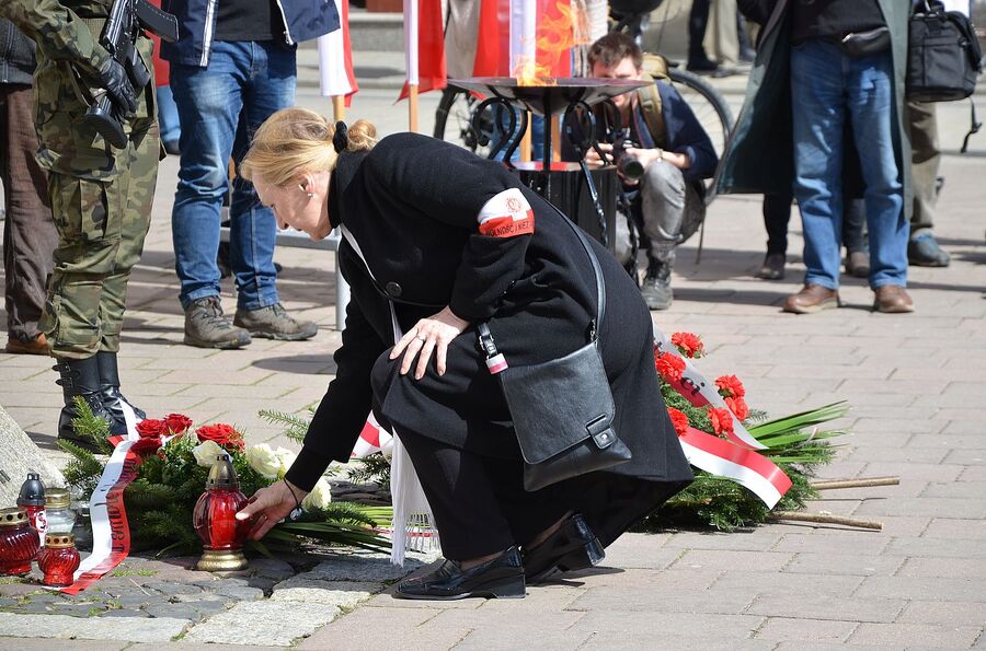 Dzień Pamięci Ofiar Zbrodni Katyńskiej. Fot. Janusz Ślęzak (IPN)