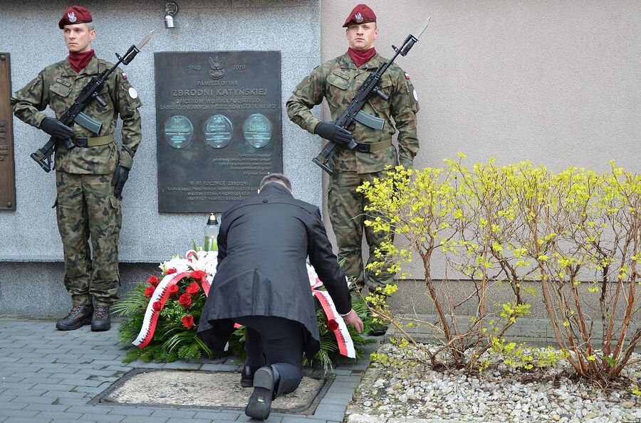 Dzień Pamięci Ofiar Zbrodni Katyńskiej. Fot. Janusz Ślęzak (IPN)