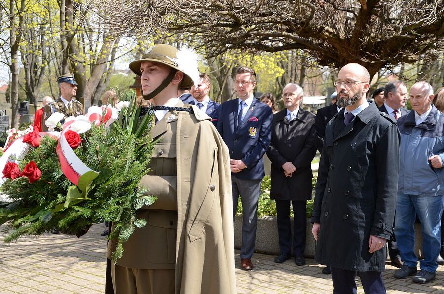 Uroczystości związane z 15. rocznicą śmierci o. Adama Studzińskiego. Fot. Janusz Ślęzak (IPN)