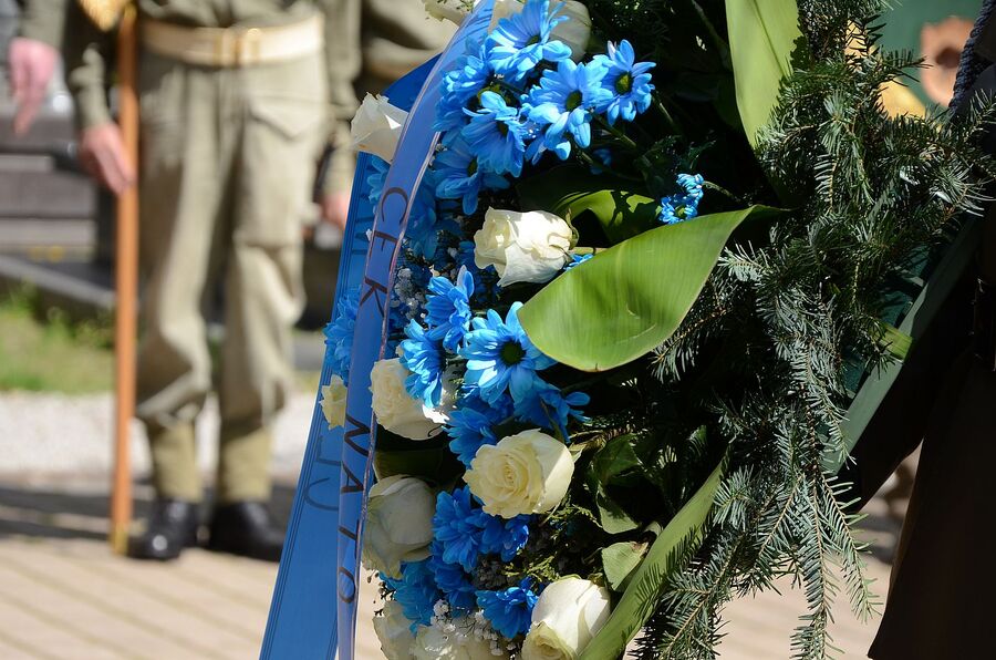 Uroczystości związane z 15. rocznicą śmierci o. Adama Studzińskiego. Fot. Janusz Ślęzak (IPN)