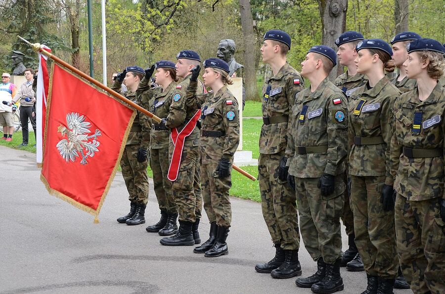 Uroczystość w 150. rocznicę urodzin Wojciecha Korfantego. Fot. Janusz Ślęzak (IPN)