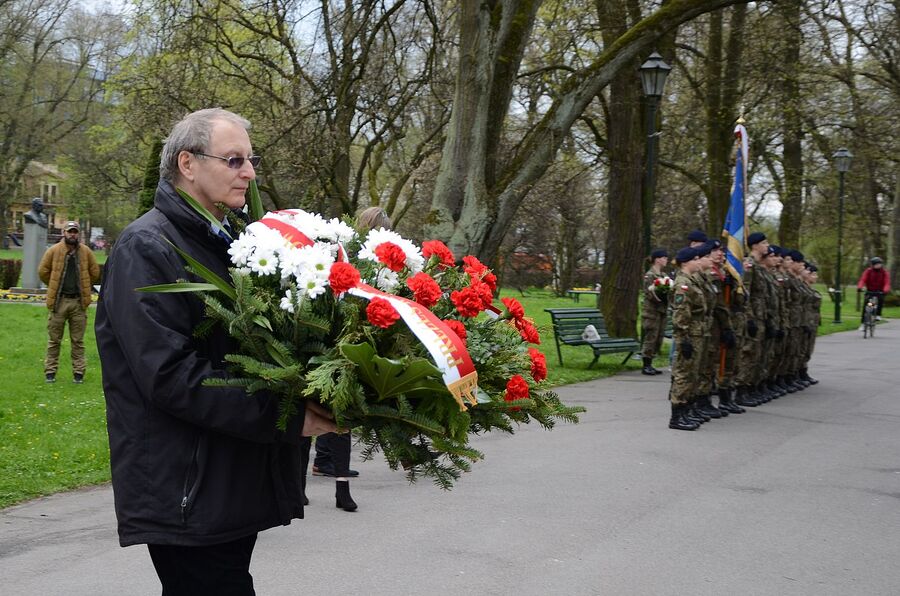 Uroczystość w 150. rocznicę urodzin Wojciecha Korfantego. Fot. Janusz Ślęzak (IPN)