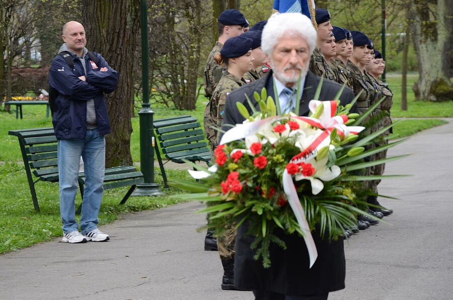 Uroczystość w 150. rocznicę urodzin Wojciecha Korfantego. Fot. Janusz Ślęzak (IPN)