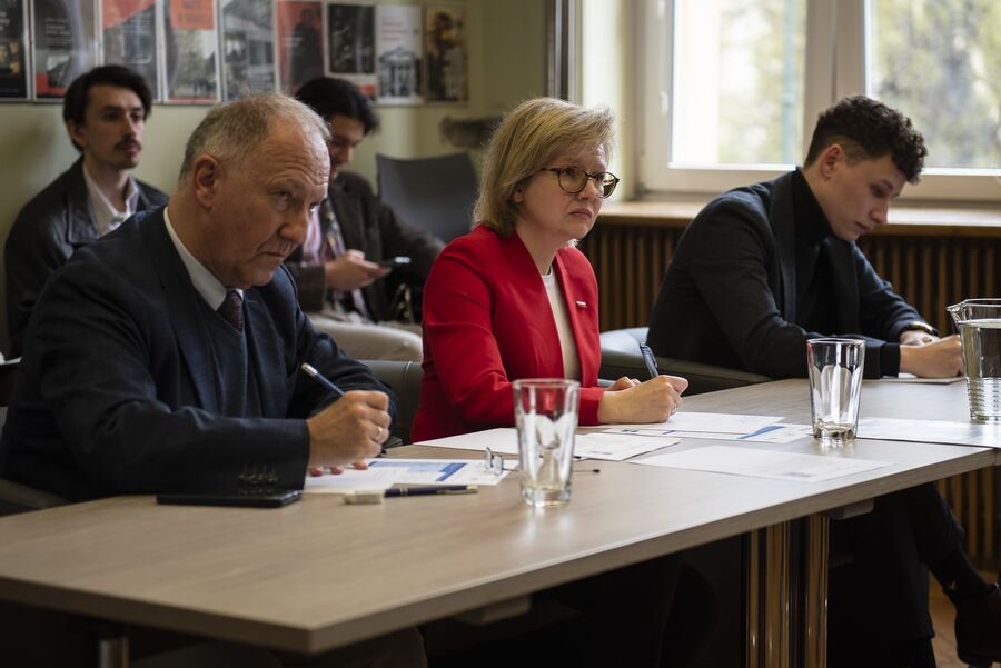 Finał VIII Małopolskiego Turnieju Debat Historycznych IPN. Fot. Agnieszka Masłowska (IPN)