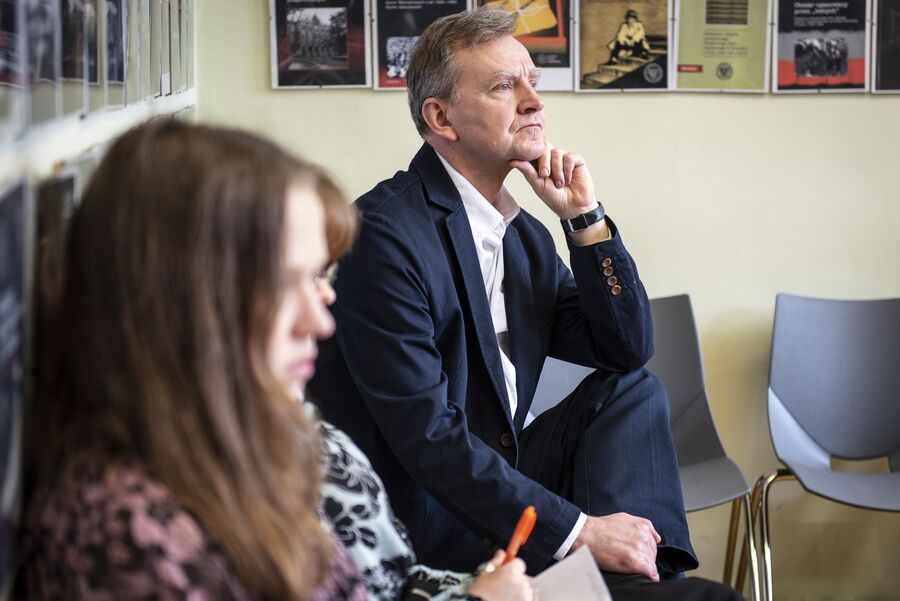 Finał VIII Małopolskiego Turnieju Debat Historycznych IPN. Fot. Agnieszka Masłowska (IPN)