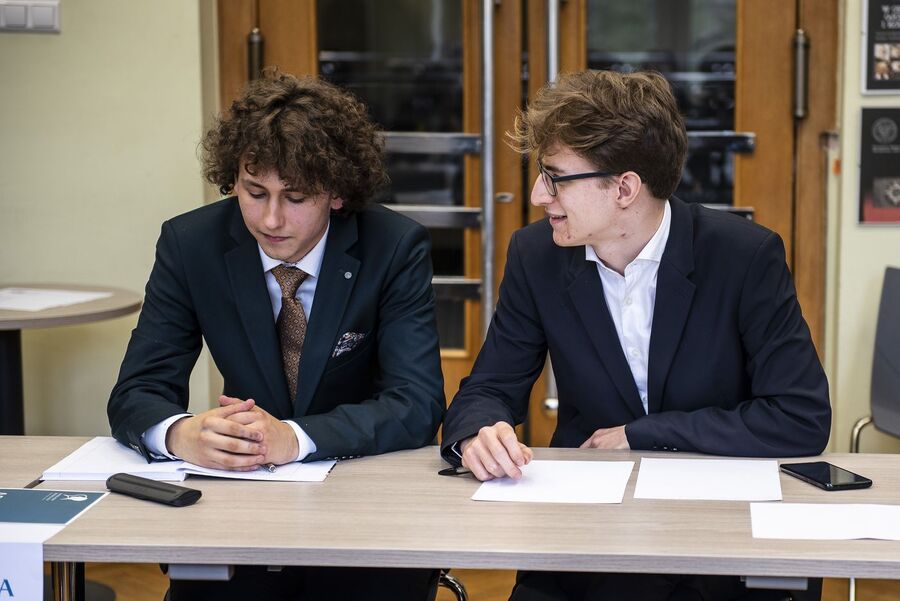 Finał VIII Małopolskiego Turnieju Debat Historycznych IPN. Fot. Agnieszka Masłowska (IPN)