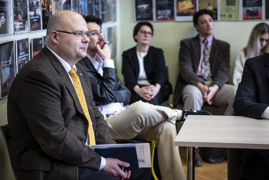 Finał VIII Małopolskiego Turnieju Debat Historycznych IPN. Fot. Agnieszka Masłowska (IPN)