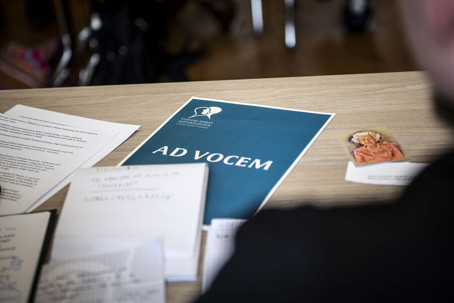 Finał VIII Małopolskiego Turnieju Debat Historycznych IPN. Fot. Agnieszka Masłowska (IPN)