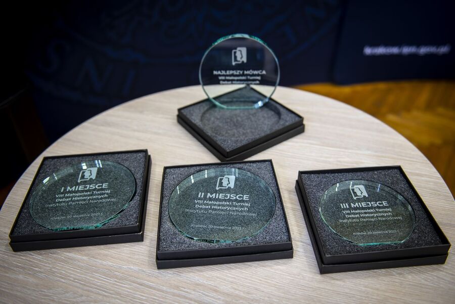 Finał VIII Małopolskiego Turnieju Debat Historycznych IPN. Fot. Agnieszka Masłowska (IPN)
