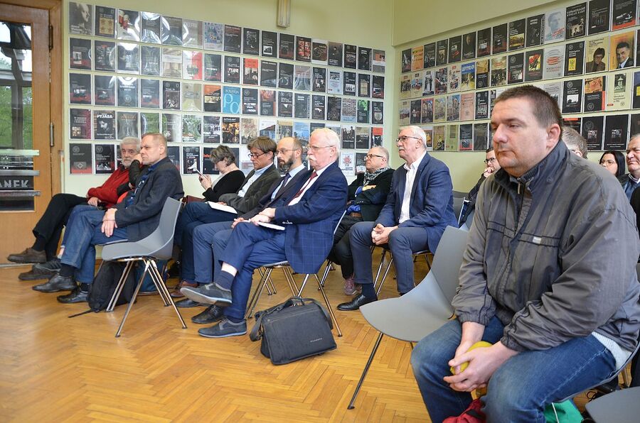 Konferencja naukowa o strajku w Hucie im. Lenina. Fot. Janusz Ślęzak (IPN)