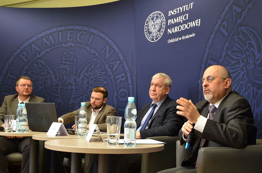 Konferencja naukowa o strajku w Hucie im. Lenina. Fot. Janusz Ślęzak (IPN)