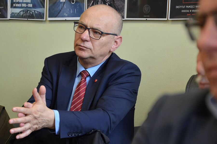 Konferencja naukowa o strajku w Hucie im. Lenina. Fot. Agnieszka Masłowska (IPN)