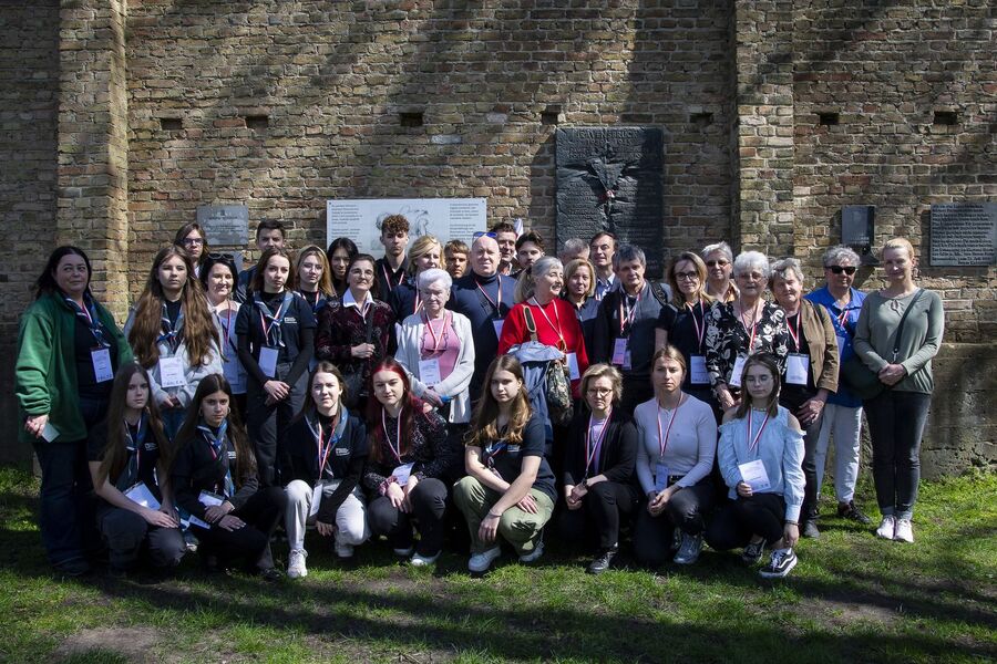 Wyprawa do Ravensbrück i Sachsenhausen. Fot. Agnieszka Masłowska (IPN)