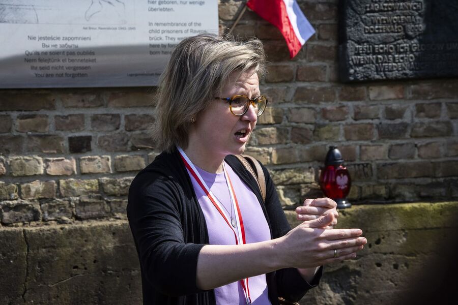 Wyprawa do Ravensbrück i Sachsenhausen. Fot. Agnieszka Masłowska (IPN)