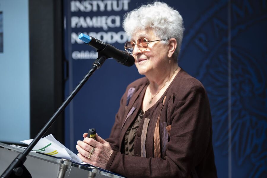 Gala konkursu „Tak jak ptaki na wolności – harcerze w obliczu II wojny światowej”. Fot. Agnieszka Masłowska (IPN)