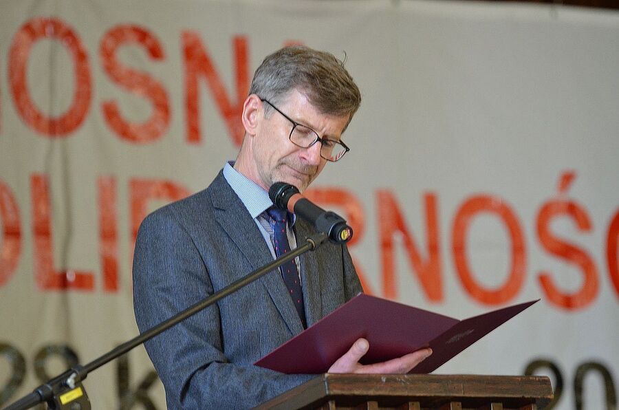 Wiosna Solidarności '88. Uroczystości w Nowej Hucie. Fot. Janusz Ślęzak (IPN)