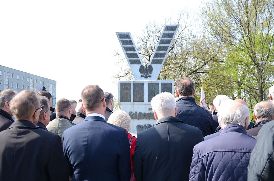 Wiosna Solidarności '88. Uroczystości w Nowej Hucie. Fot. Janusz Ślęzak (IPN)