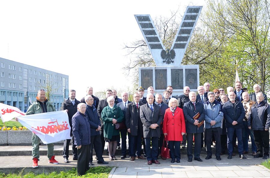 Wiosna Solidarności '88. Uroczystości w Nowej Hucie. Fot. Janusz Ślęzak (IPN)