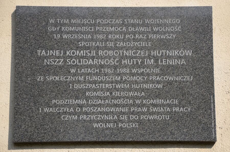 Wiosna Solidarności '88. Uroczystości w Nowej Hucie. Fot. Janusz Ślęzak (IPN)
