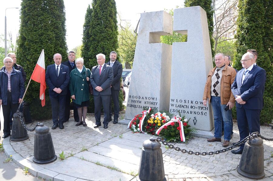 Wiosna Solidarności '88. Uroczystości w Nowej Hucie. Fot. Janusz Ślęzak (IPN)