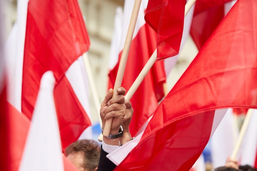 Dzień Flagi RP. Fot. Łukasz Osuch, zdjęcia udostępnienie przez MUW