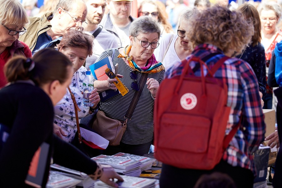 Dzień Flagi RP. Fot. Łukasz Osuch, zdjęcia udostępnienie przez MUW