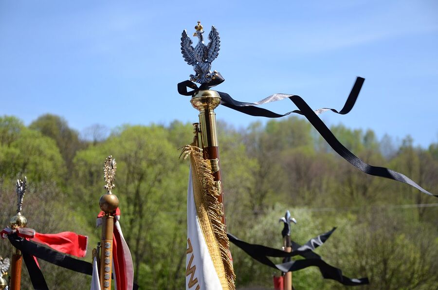 Uroczystości pogrzebowe Jana Sałapatka „Orła”. Fot. Agnieszka Masłowska i Janusz Ślęzak (IPN)