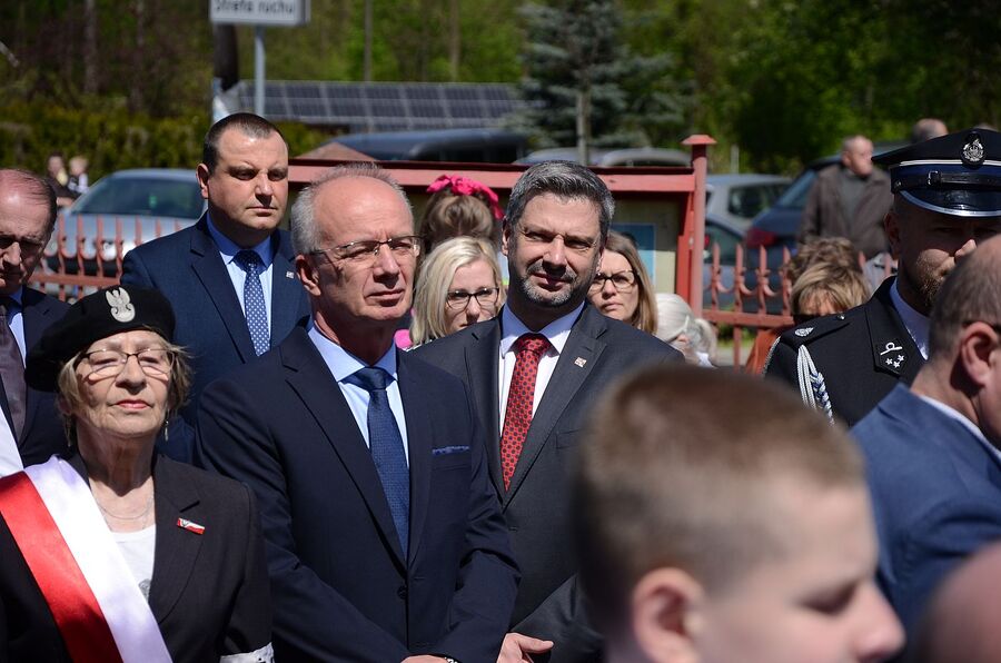 Uroczystości pogrzebowe Jana Sałapatka „Orła”. Fot. Agnieszka Masłowska i Janusz Ślęzak (IPN)