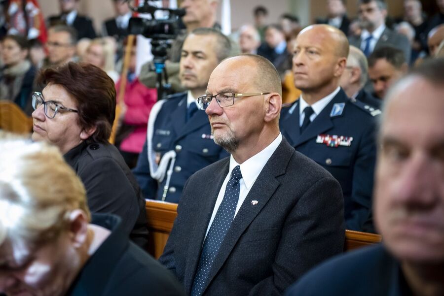 Uroczystości pogrzebowe Jana Sałapatka „Orła”. Fot. Agnieszka Masłowska i Janusz Ślęzak (IPN)