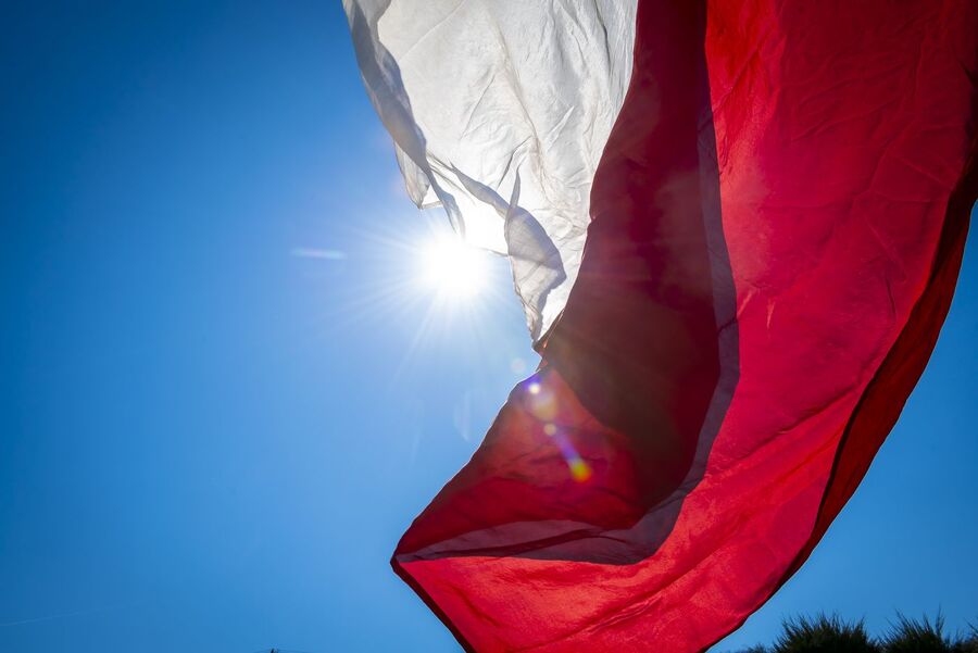 Uroczystości pogrzebowe Jana Sałapatka „Orła”. Fot. Agnieszka Masłowska i Janusz Ślęzak (IPN)