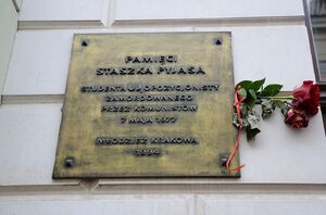 46. rocznica śmierci Stanisława Pyjasa. Fot. Janusz Ślęzak (IPN)
