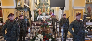 W Kościelcu pochowano Zofię Kozioł „Szarotkę”. Fot. Jan Wnuk (IPN)