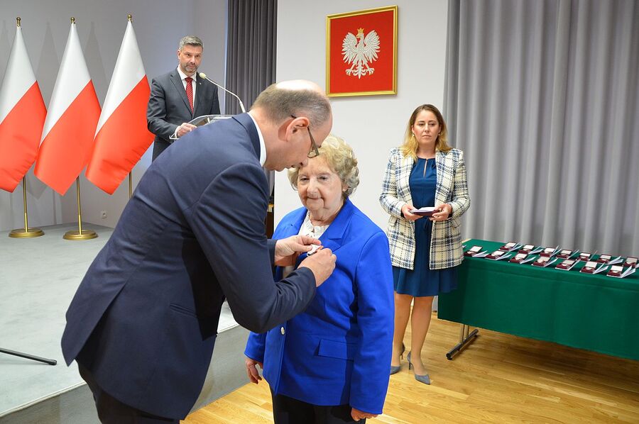 W Krakowie wręczono Krzyże Wolności i Solidarności. Fot. Janusz Ślęzak (IPN)