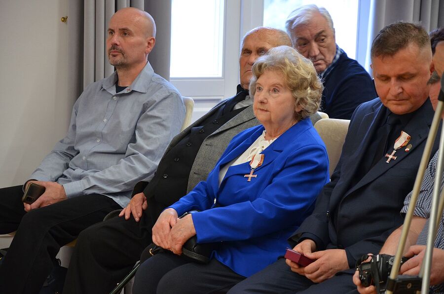 W Krakowie wręczono Krzyże Wolności i Solidarności. Fot. Janusz Ślęzak (IPN)