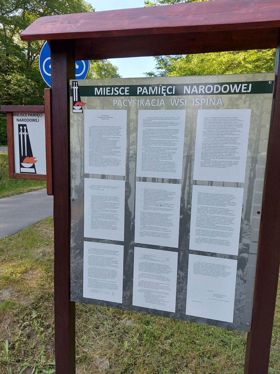 80. rocznica niemieckiej zbrodni w Ispinie. Fot. IPN