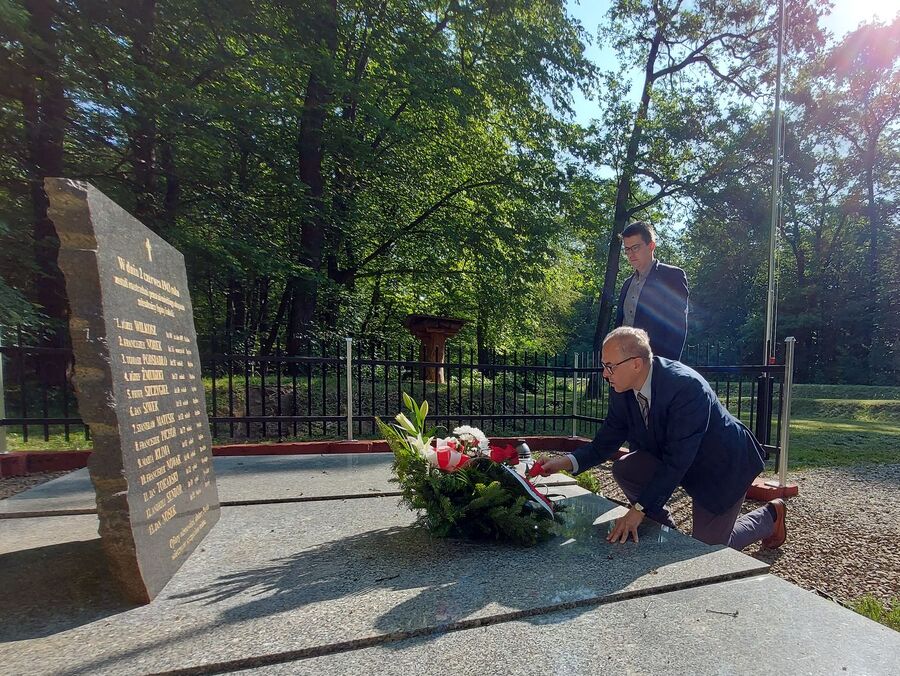 80. rocznica niemieckiej zbrodni w Ispinie. Fot. IPN