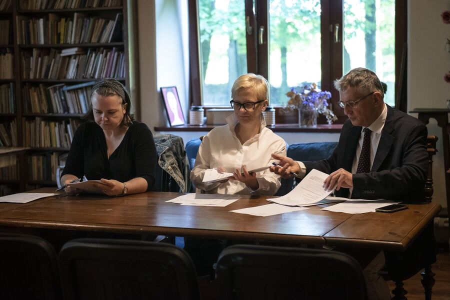 Finał konkursu ziemiańskiego w Goszycach. Fot. Agnieszka Masłowska (IPN)