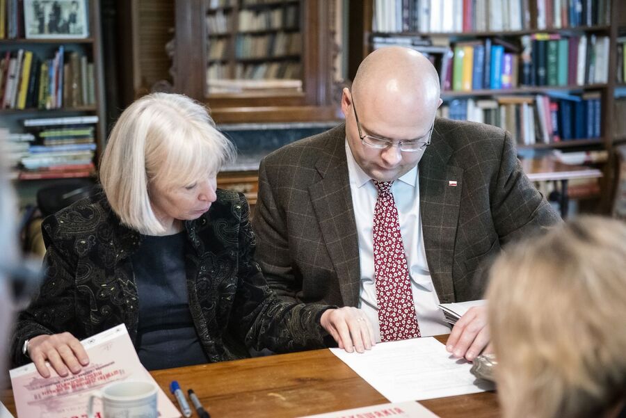 Finał konkursu ziemiańskiego w Goszycach. Fot. Agnieszka Masłowska (IPN)
