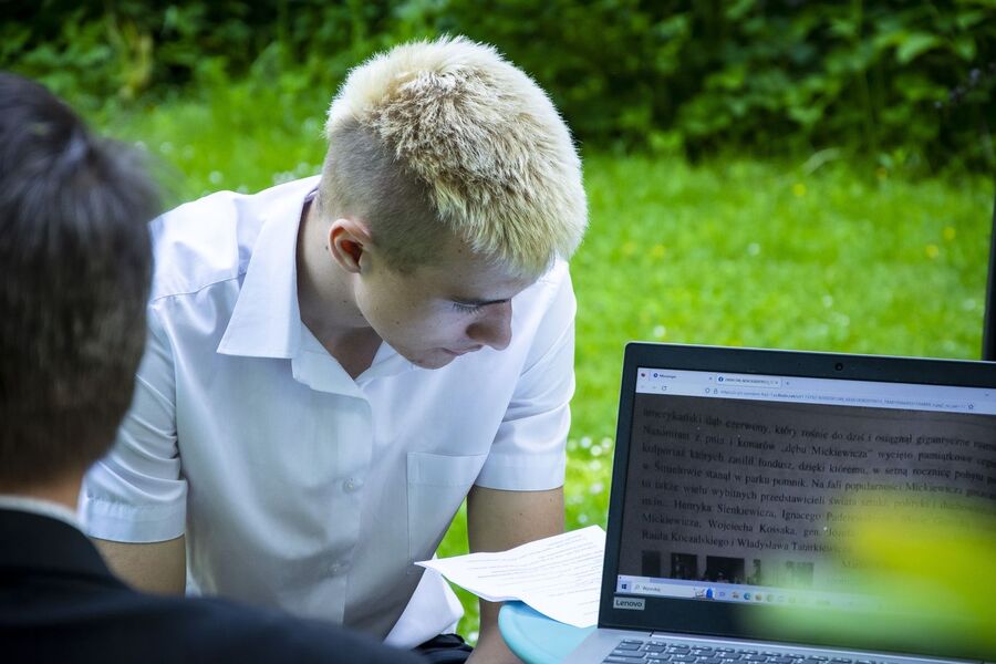 Finał konkursu ziemiańskiego w Goszycach. Fot. Agnieszka Masłowska (IPN)