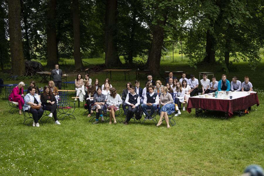 Finał konkursu ziemiańskiego w Goszycach. Fot. Agnieszka Masłowska (IPN)