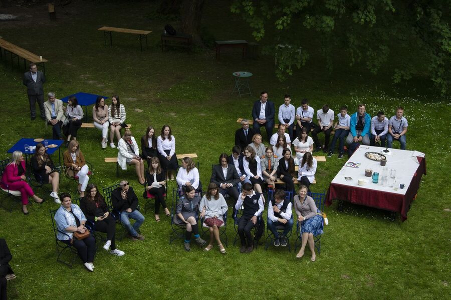 Finał konkursu ziemiańskiego w Goszycach. Fot. Agnieszka Masłowska (IPN)