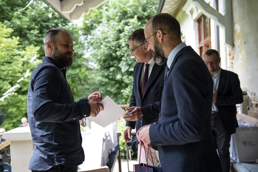 Finał konkursu ziemiańskiego w Goszycach. Fot. Agnieszka Masłowska (IPN)